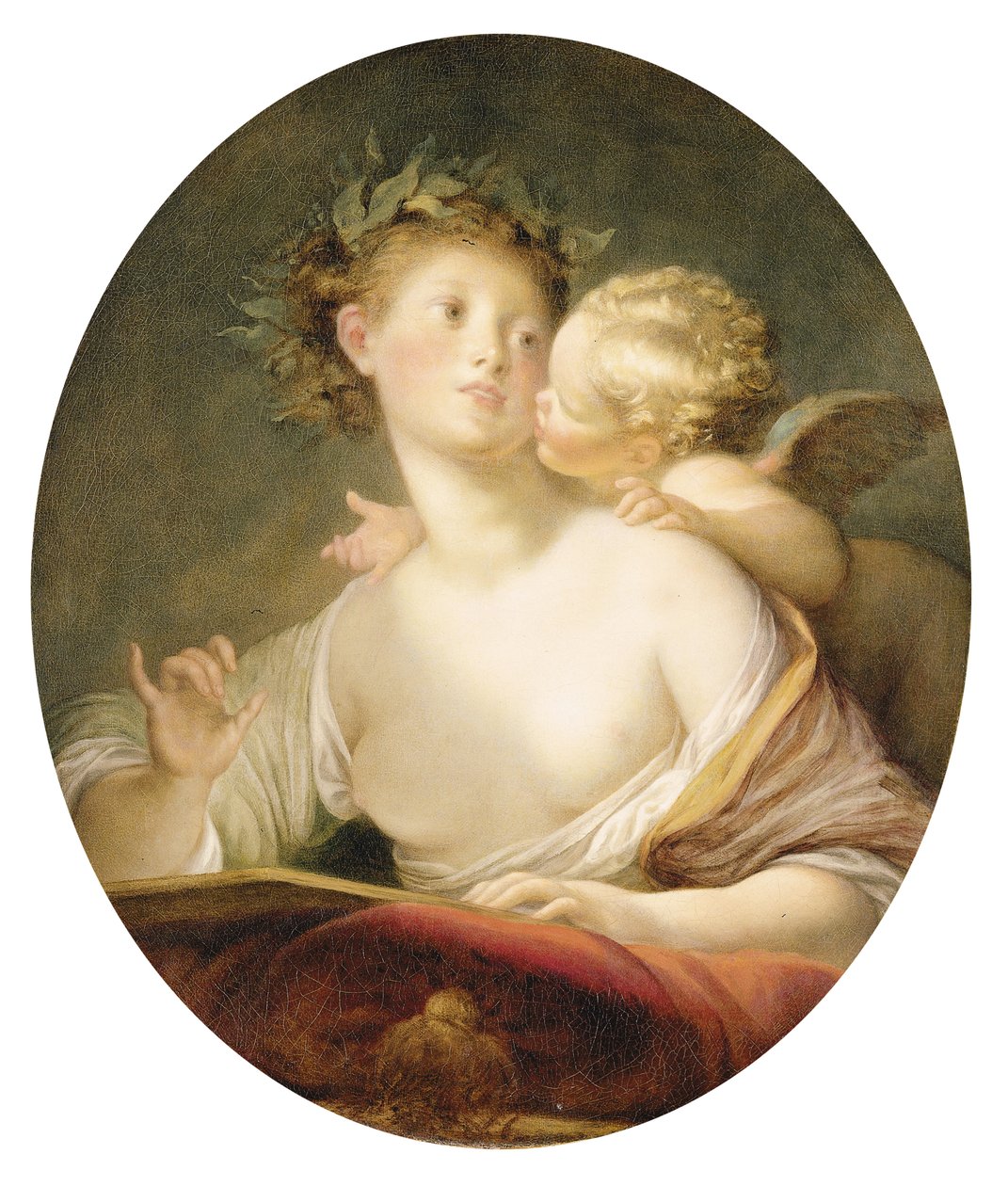 कप्पो से प्रेरित Sappho द्वारा जीन ऑनर फ्रैगनार्ड