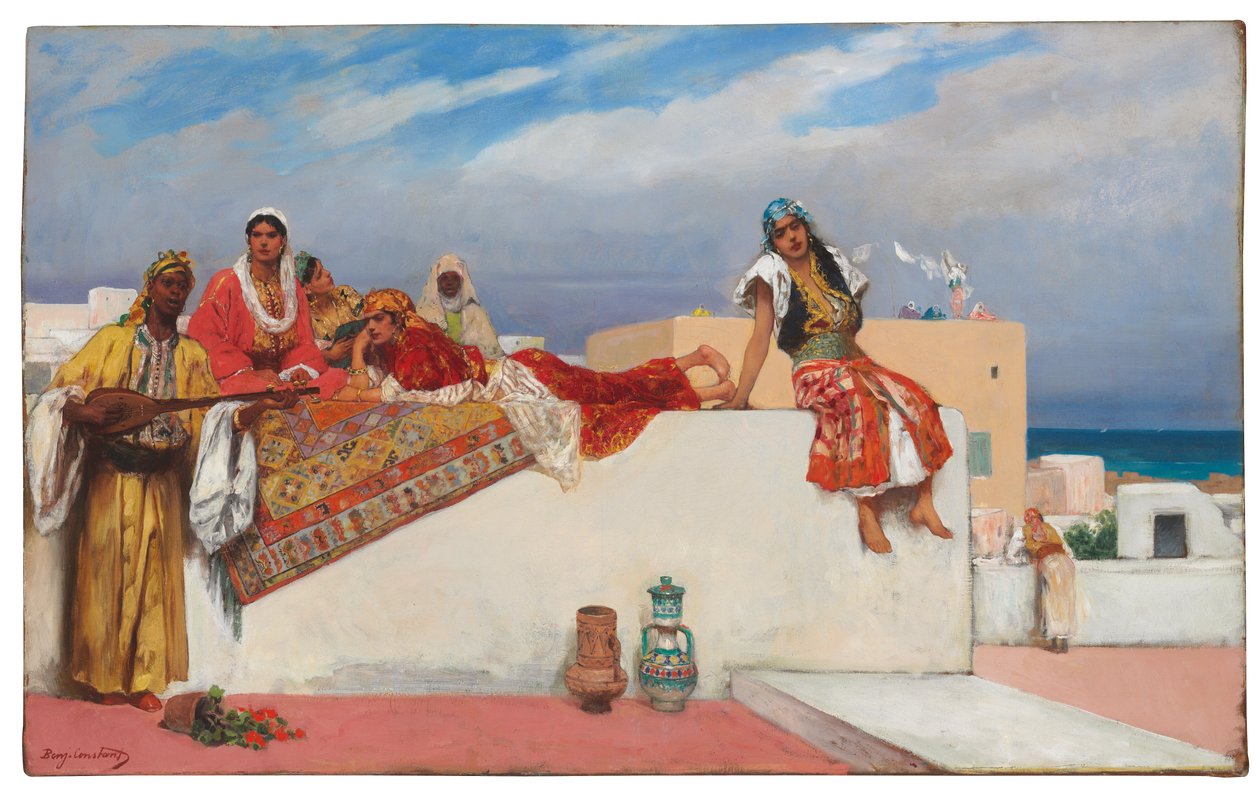 एक दोपहर Idyll द्वारा जीन जोसेफ बेंजामिन कॉन्स्टेंट