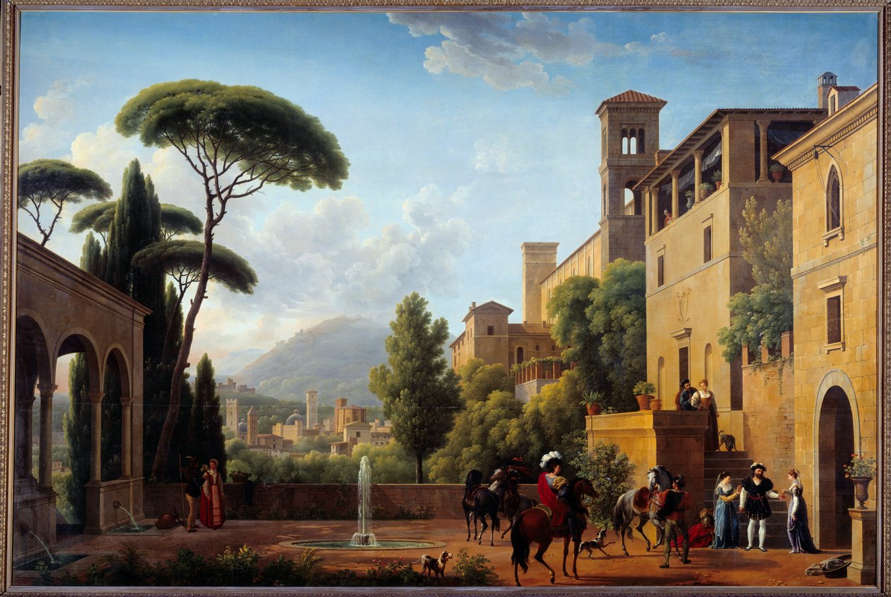 Bayard de Brescia . से प्रस्थान द्वारा जीन जोसेफ बिडाल्ट