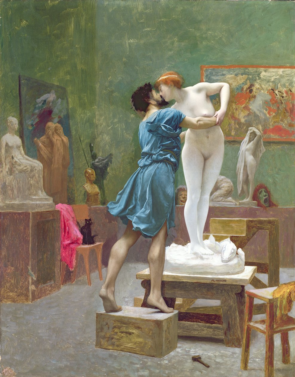 Pygmalion और Galatea द्वारा जीन लियोन गेरोम