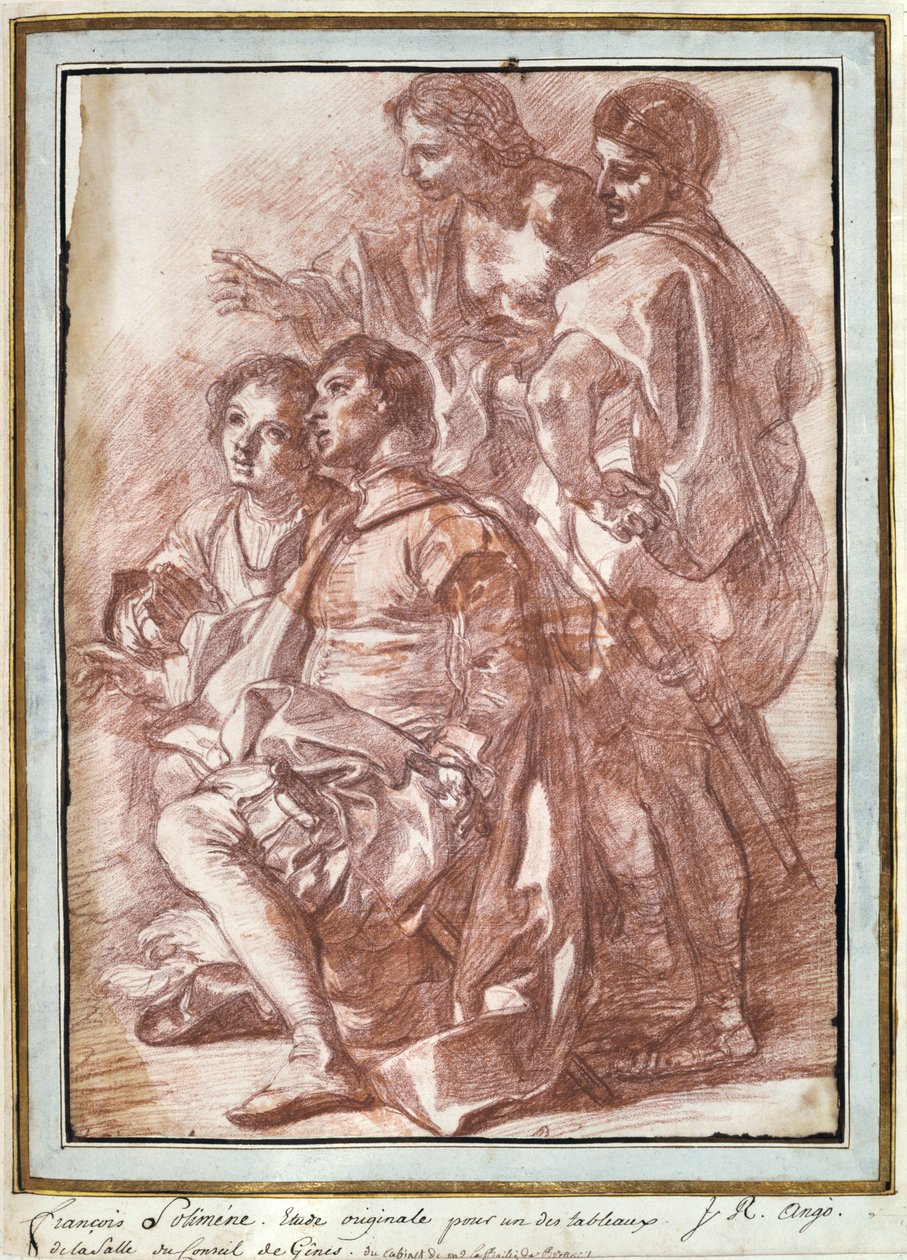 अमेरिका में क्रिस्टोफर कोलंबस लैंडिंग, c1760-1770 द्वारा जीन रॉबर्ट एंजो