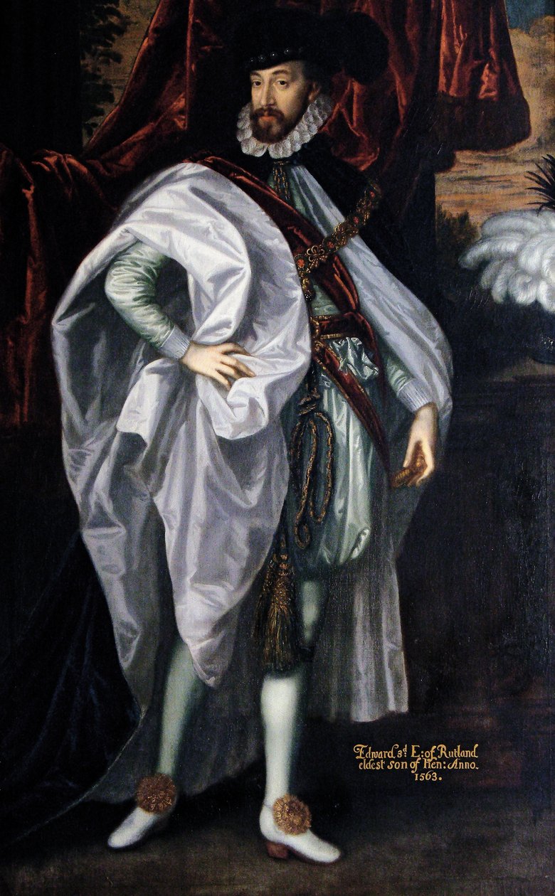एडवर्ड मैनर्स, रटलैंड का तीसरा अर्ल, c.1675 द्वारा जेरेमीस वैन डेर आइडेन