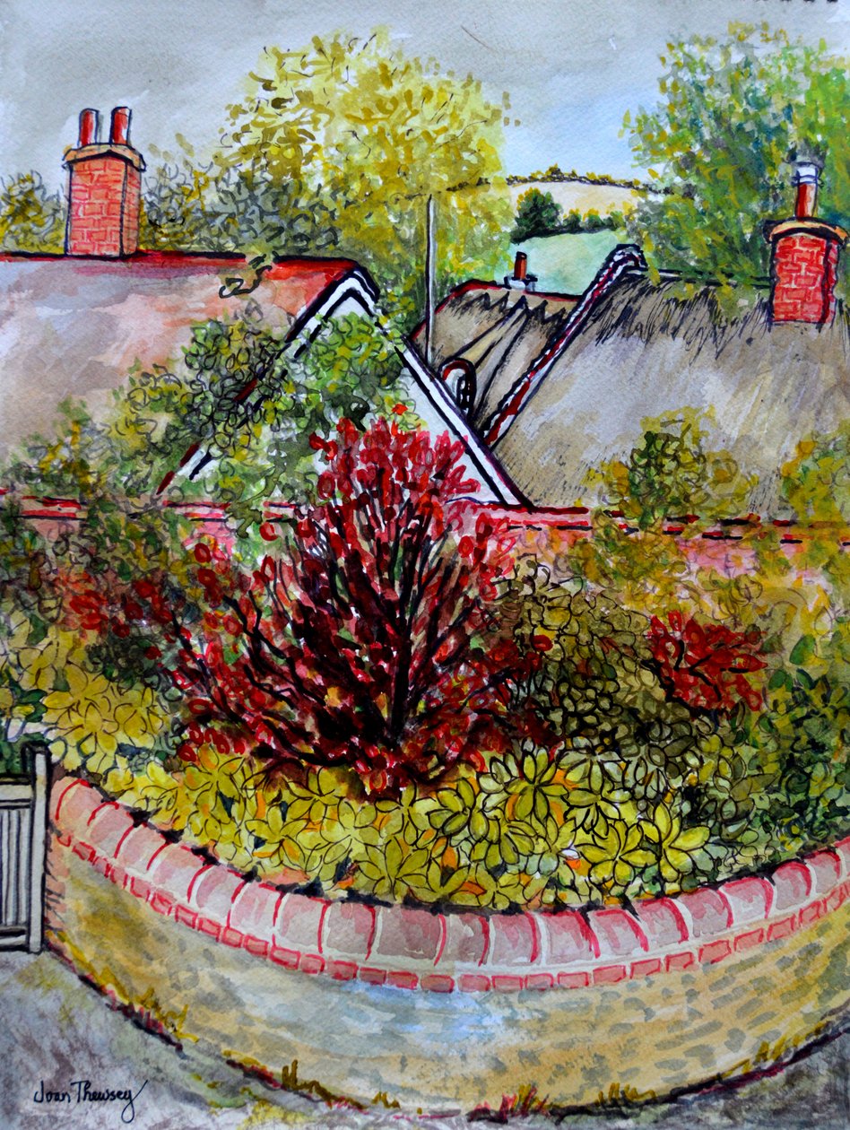 Cynthias Studio, 2010 से छत के पार, द्वारा जोन थेवेसी