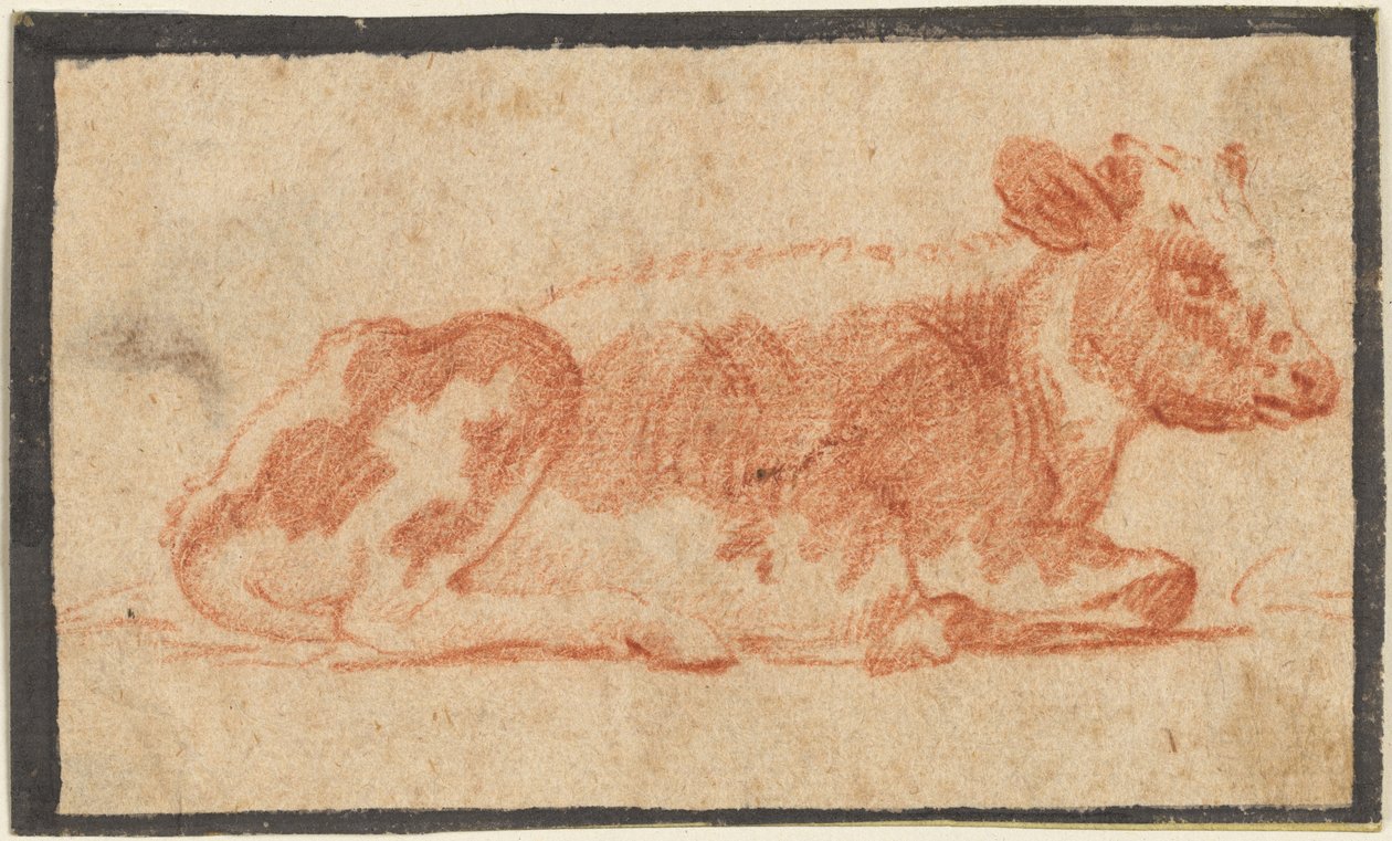 गाय, दूसरी छमाही 1600s। द्वारा जोहान हेनरिक रोज
