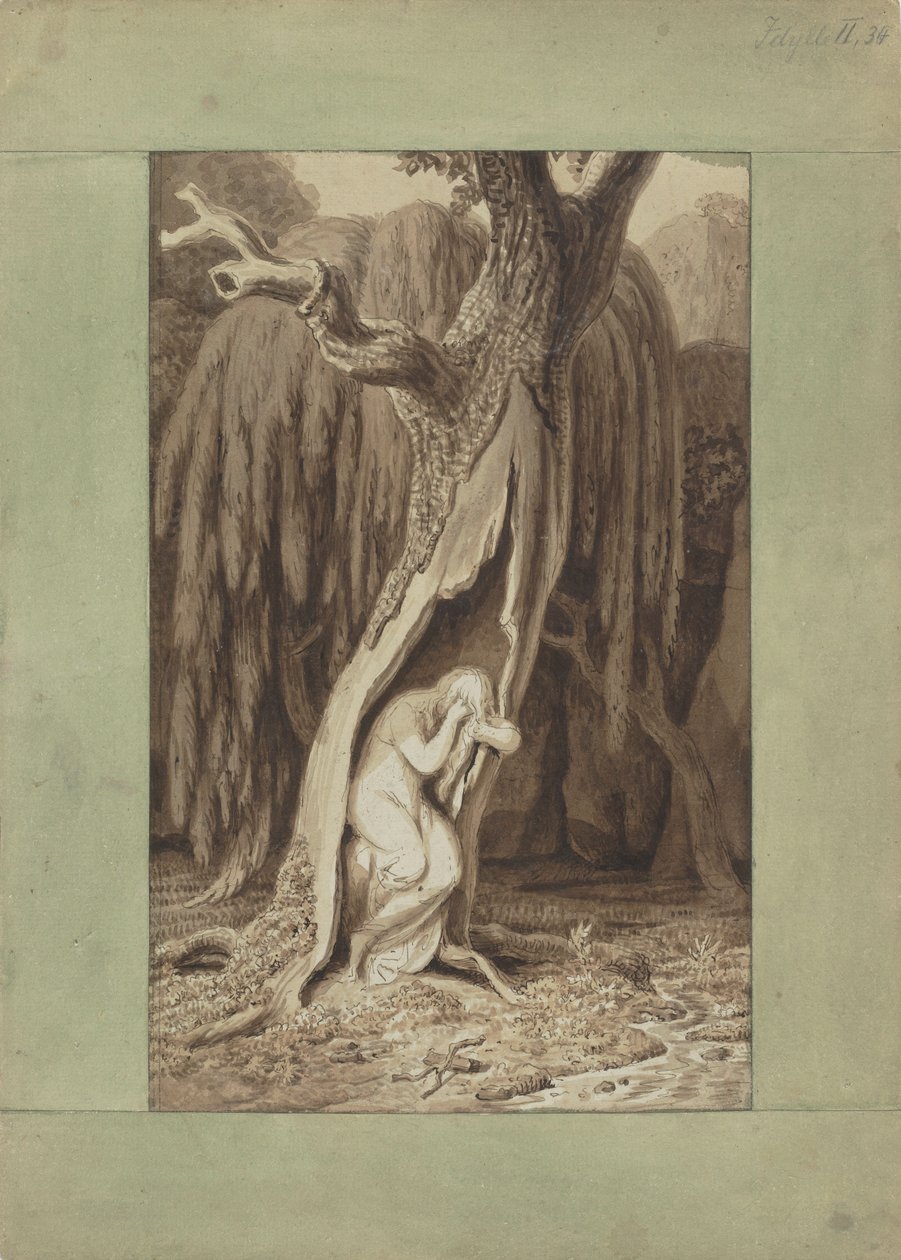 Dryad। आइडिल्स सीरीज, सीए 1820। द्वारा जोहान हेनरिक विल्हेम टिस्किन