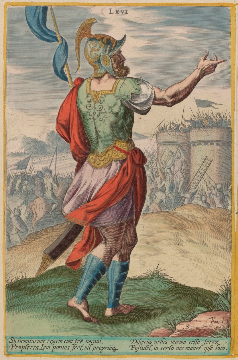लेवी, सी। 1585. द्वारा जोहान सदेलर I