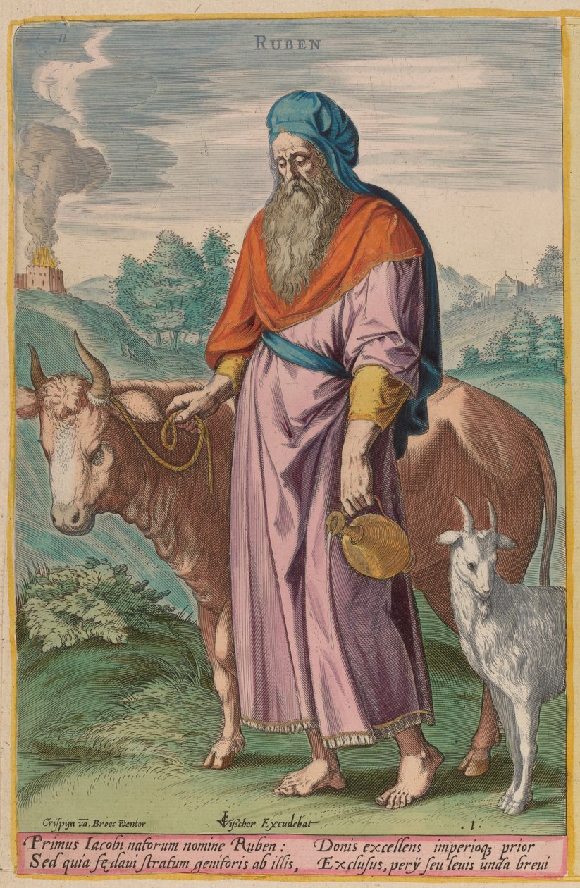 रूबेन, सी. 1585. द्वारा जोहान सदेलर I