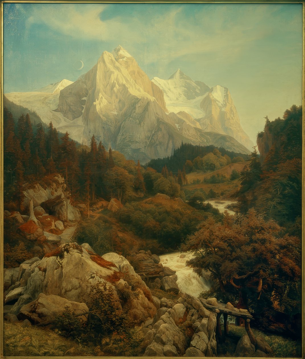 जोहान विल्हेम शिमर, द वेटरहॉर्न द्वारा जोहान विल्हेम शिमर