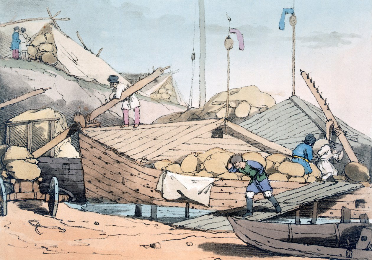 मकई छाल, 1803 द्वारा जॉन ऑगस्टस एटकिंसन