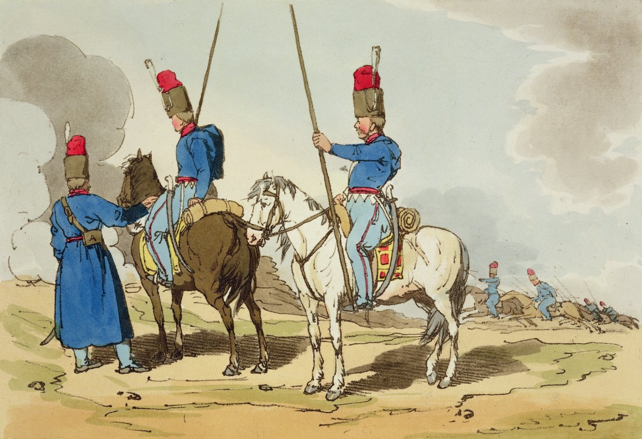 कोसाक्स, 1803 द्वारा जॉन ऑगस्टस एटकिंसन