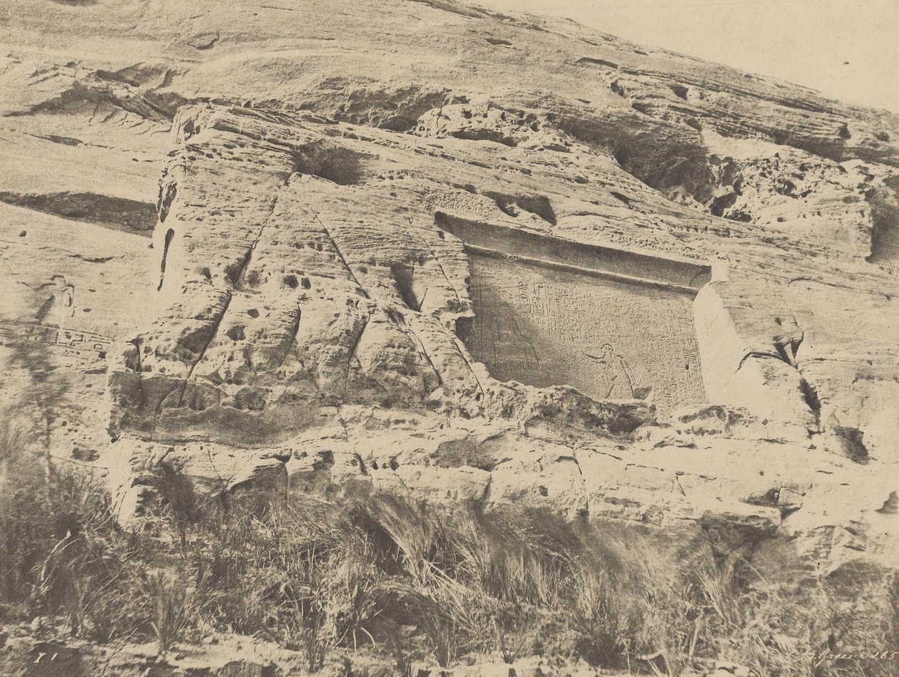 (Ibsambul, Hathor मंदिर के अधिकार के लिए स्टेला) द्वारा जॉन ब्यासली ग्रीन