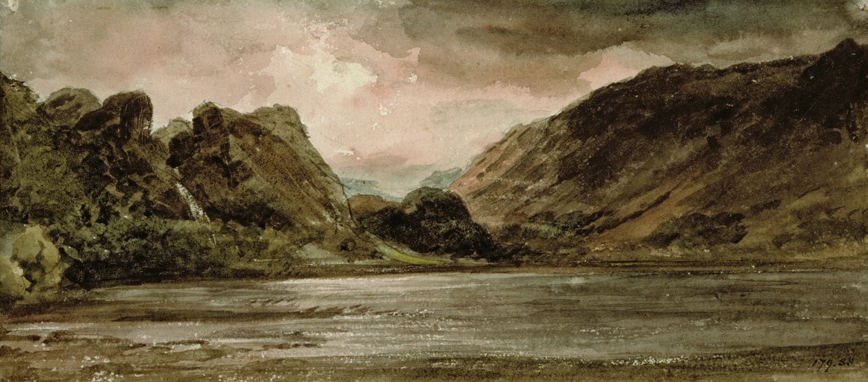 डेरवेंट वाटर, कंबरलैंड, c.1806 द्वारा जॉन कांस्टेबल