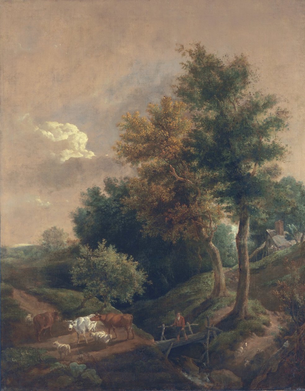 आम का किनारा, c.1815 द्वारा जॉन क्रोम