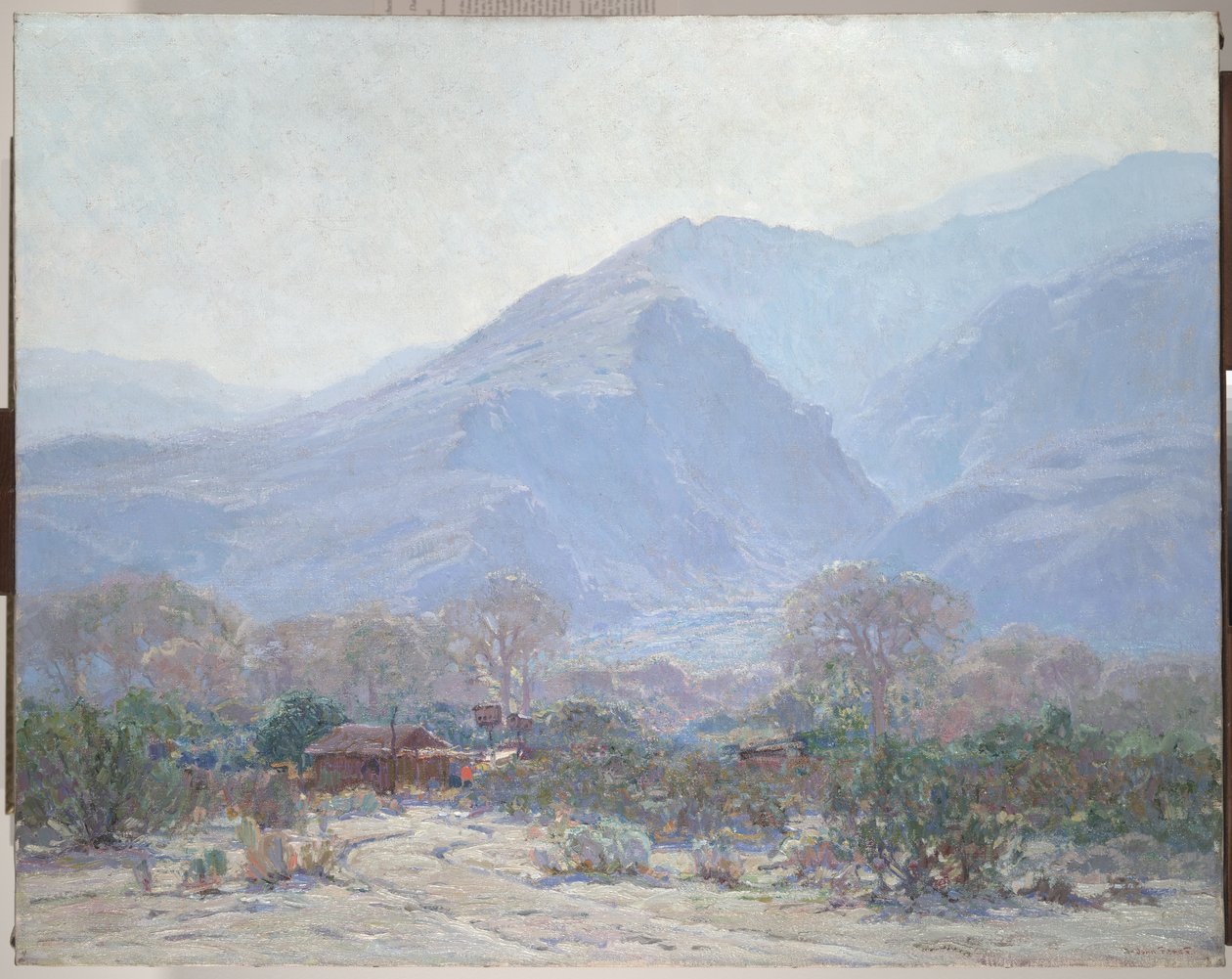 शेक के साथ पाम स्प्रिंग्स लैंडस्केप, 1925 द्वारा जॉन ओर्न जॉनसन फ्रॉस्ट