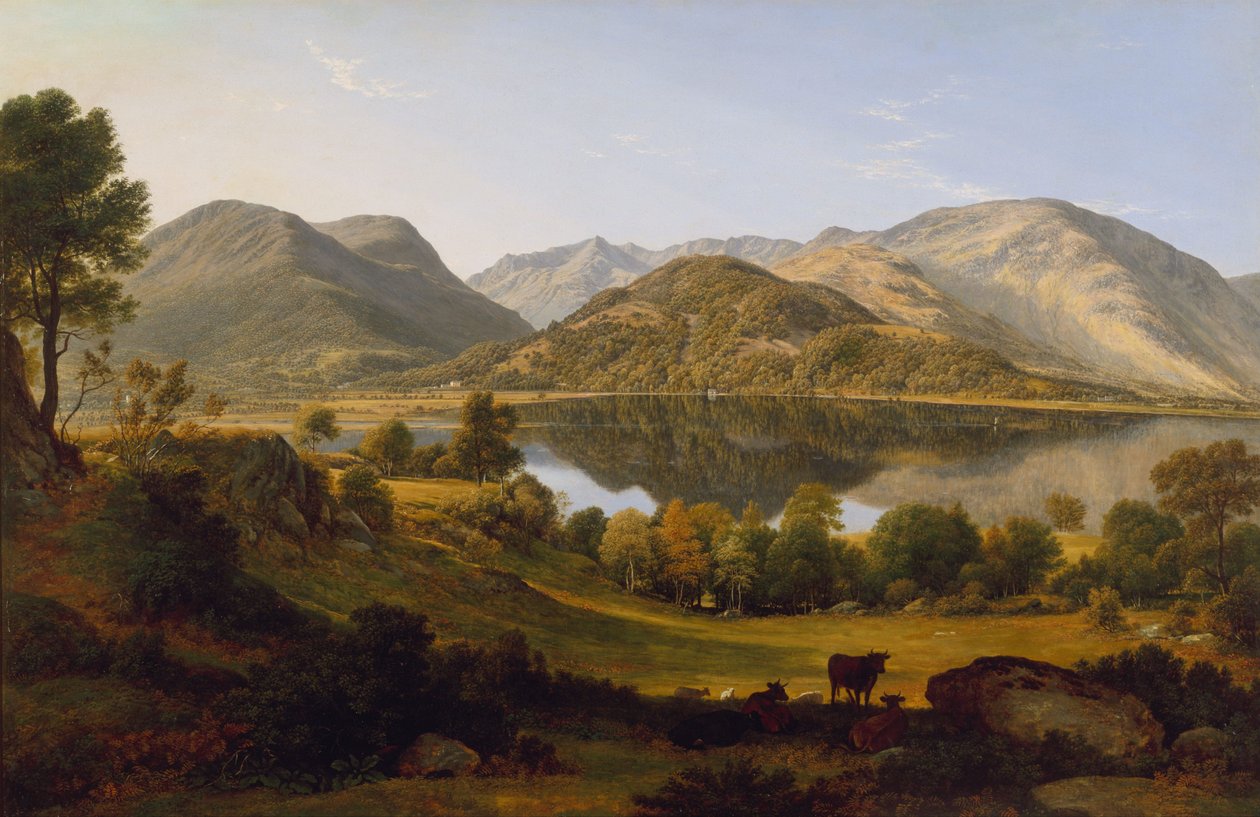 Ullswater, सुबह-सुबह द्वारा जॉन ग्लोवर