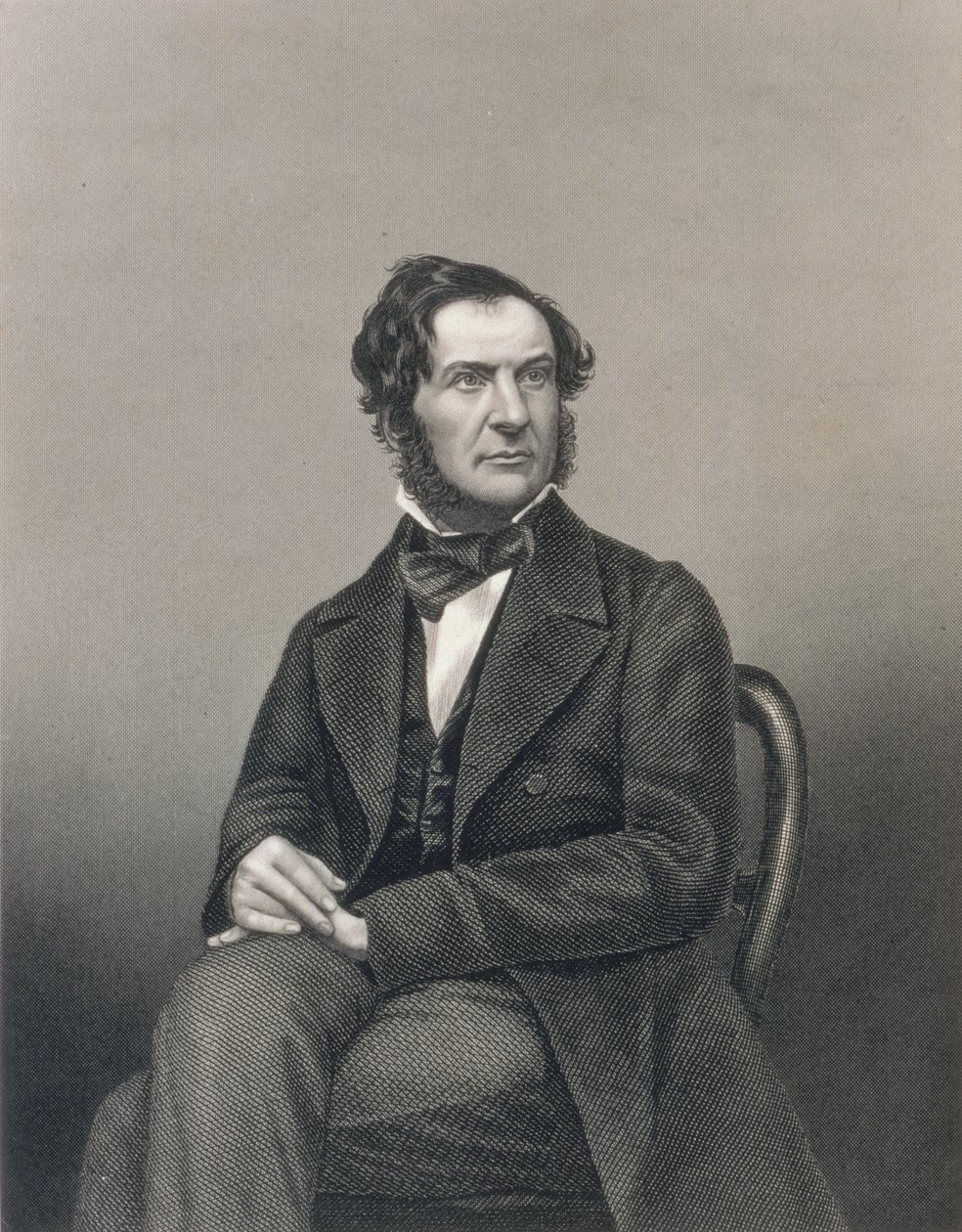 विलियम इवर्ट ग्लैडस्टोन (1809-98), एक तस्वीर के बाद डीजे पाउंड द्वारा उत्कीर्ण द्वारा जॉन जाबेज एडविन पैस्ले मयाल