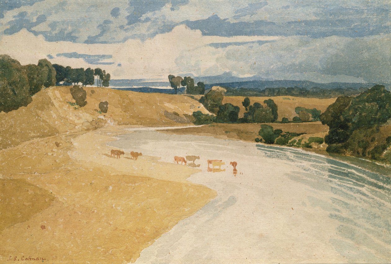 रॉकक्लिफ में टीज़ पर द्वारा जॉन बेच Cotman