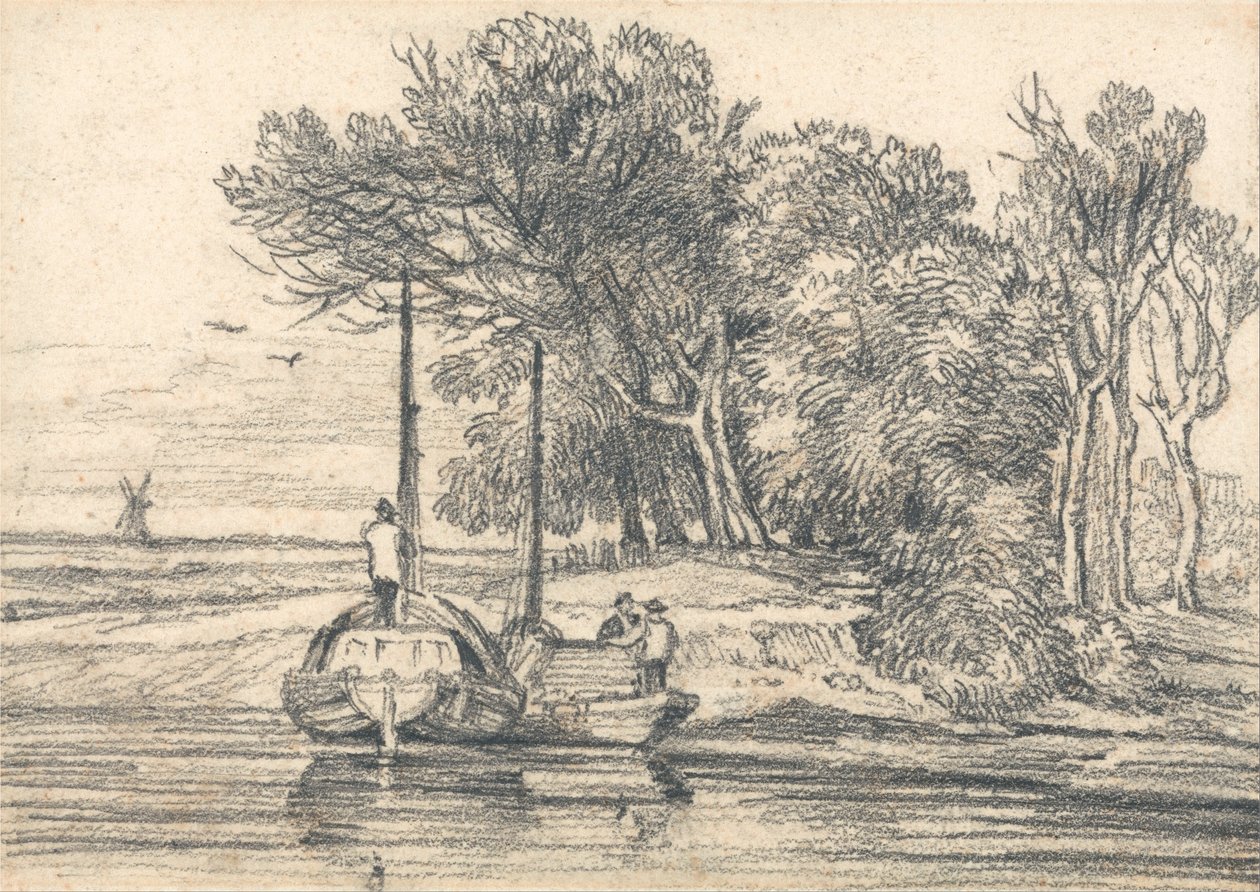 नॉरफ़ॉक ब्रोअड्स द्वारा जॉन बेच Cotman