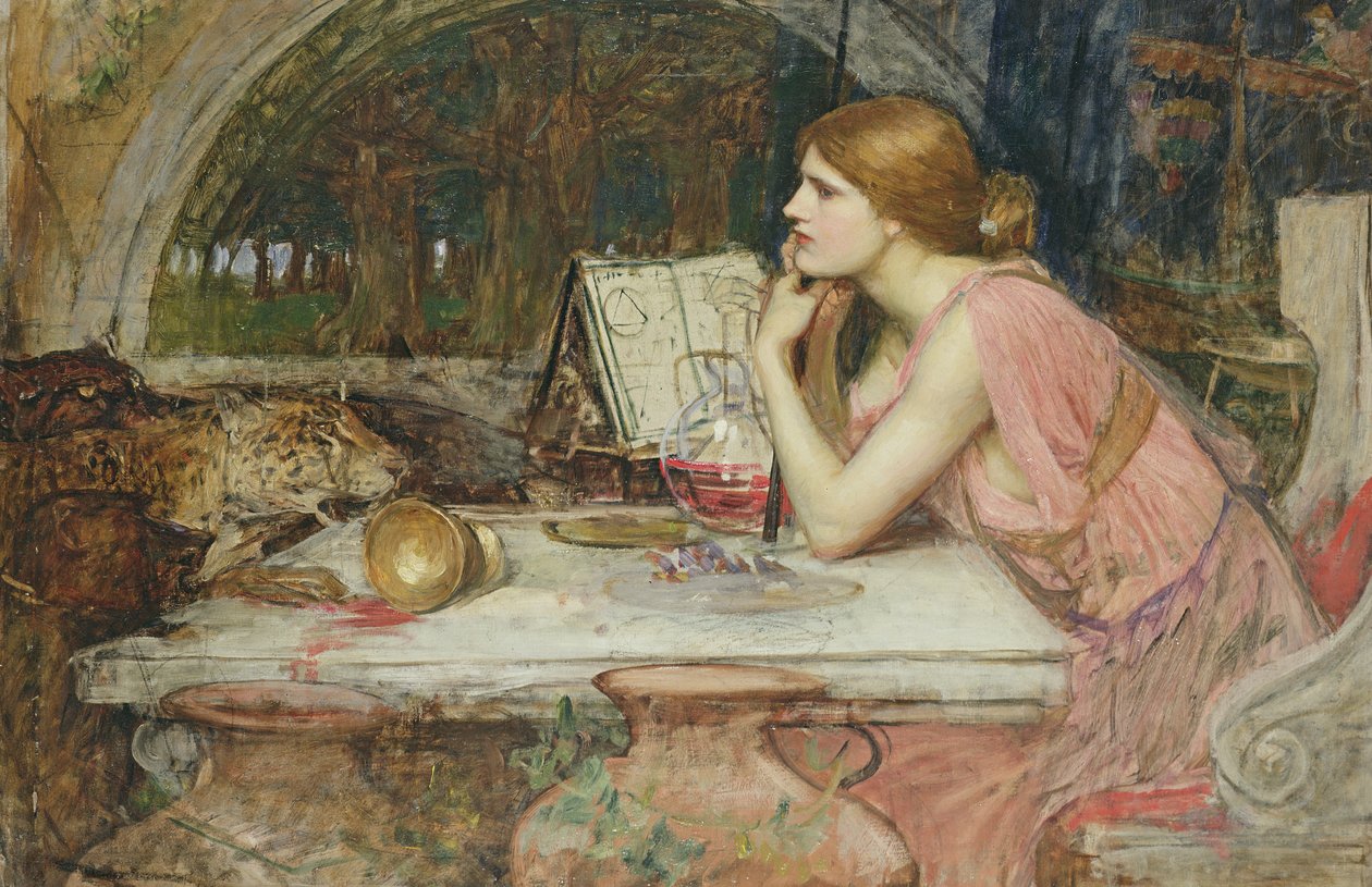 Circe (जादूगरनी) 1911 द्वारा जॉन विलियम वॉटरहाउस