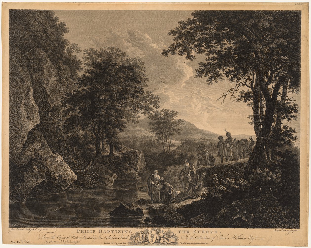 फिलिप बन्धुकरण यूनुच, 1772। द्वारा जॉन ब्राउन