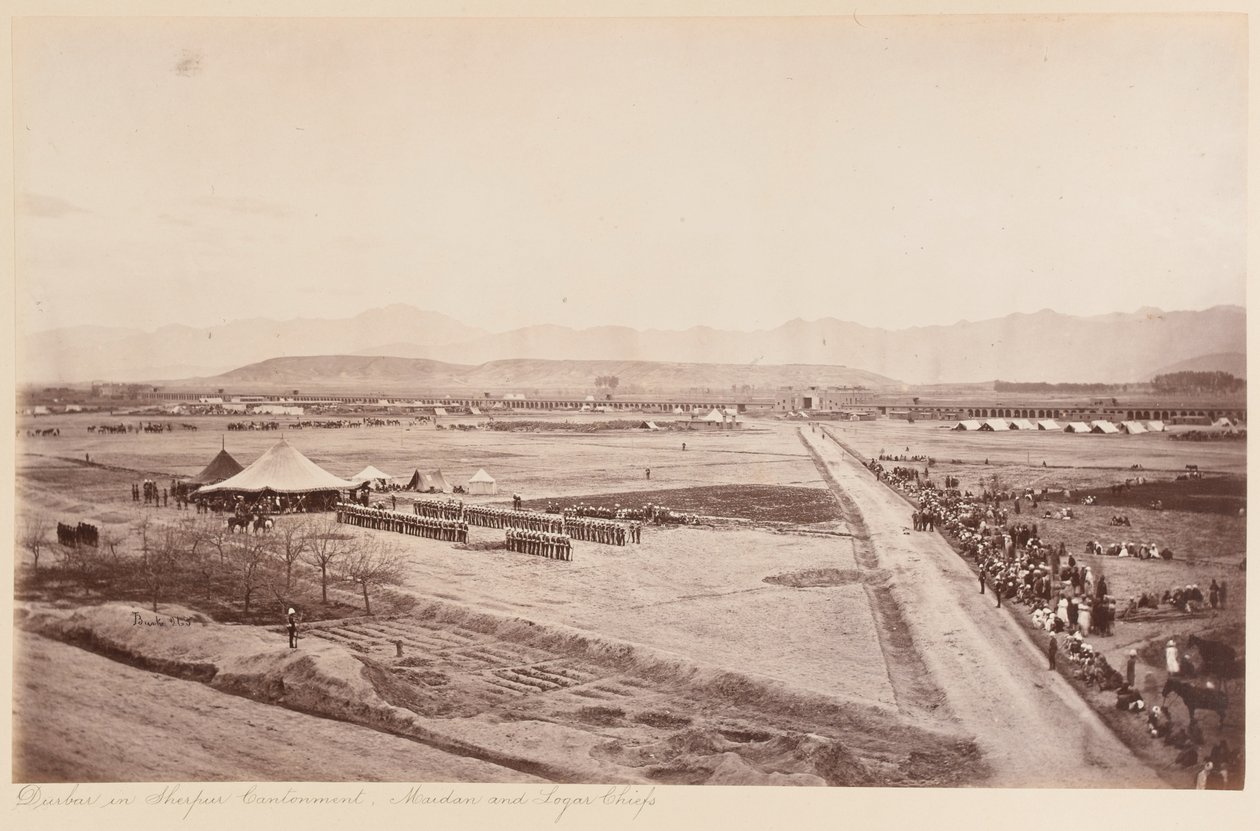 Durbar Maidan and Logar Chiefs द्वारा जॉन बर्क