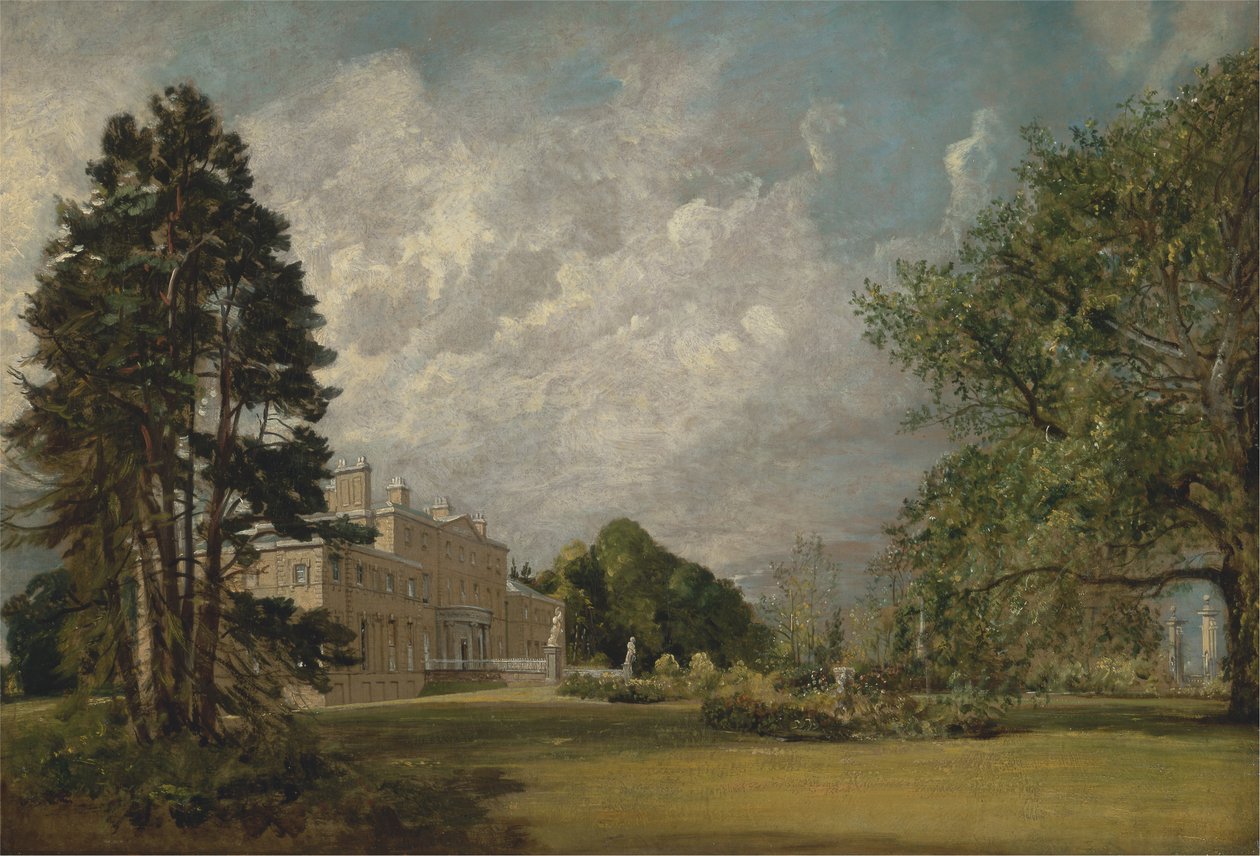 मालवर्न हॉल, वार्विकशायर, c.1820-21 (कैनवास पर तेल) द्वारा जॉन कांस्टेबल