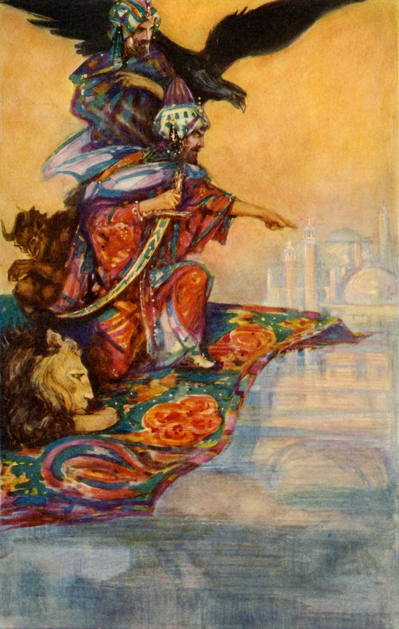 सोलोमन जगहें रहस्यमय महल, 1928। द्वारा जॉन हेनरी अम्सविट्ज़