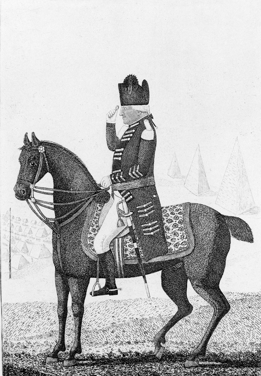 राल्फ एबरक्रॉम्बी 1734-1801, स्कॉटिश जनरल, 1801 द्वारा जॉन केयू