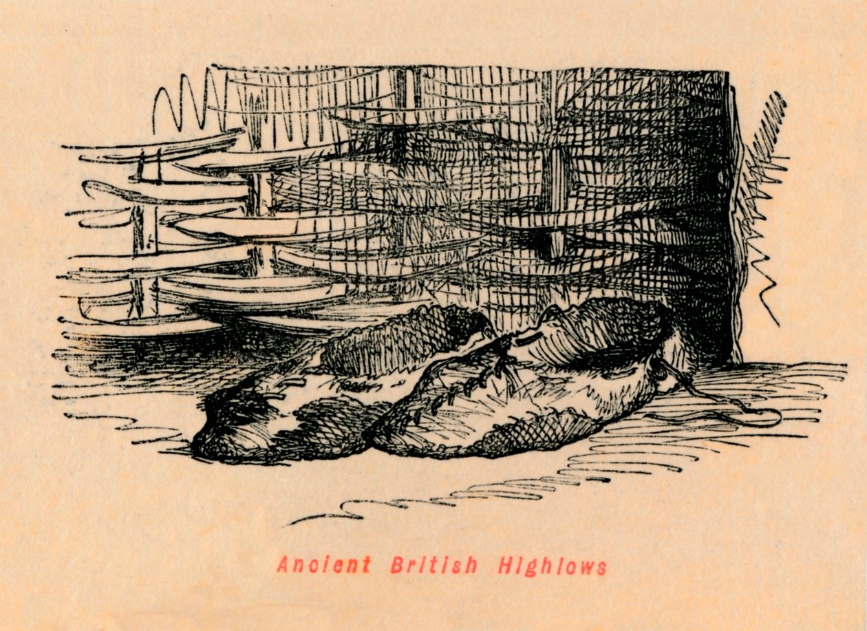 प्राचीन ब्रिटिश हाईलो, c1860, c1860। द्वारा जॉन लीचो