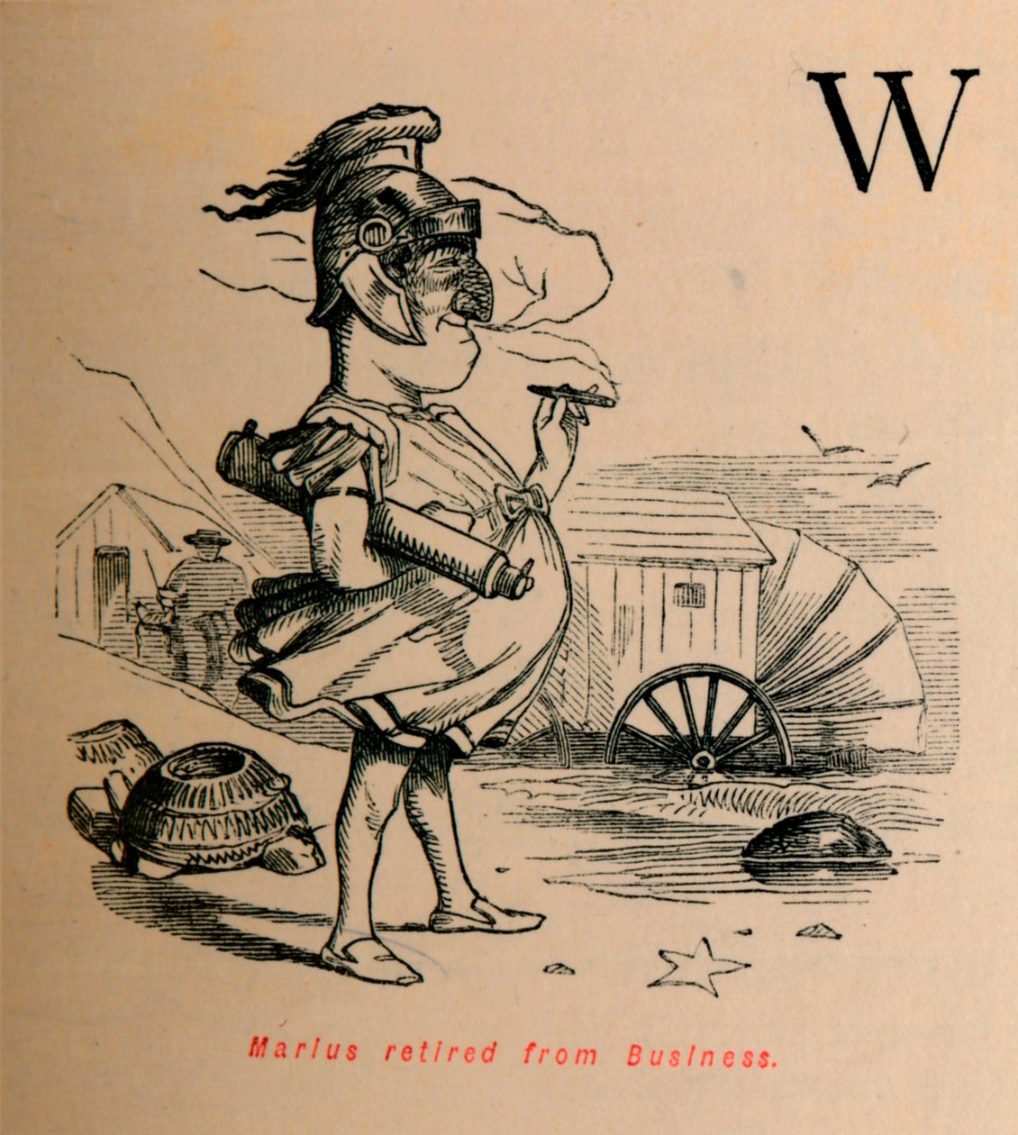 मारियस बिजनेस से सेवानिवृत्त हुए, 1852 द्वारा जॉन लीचो