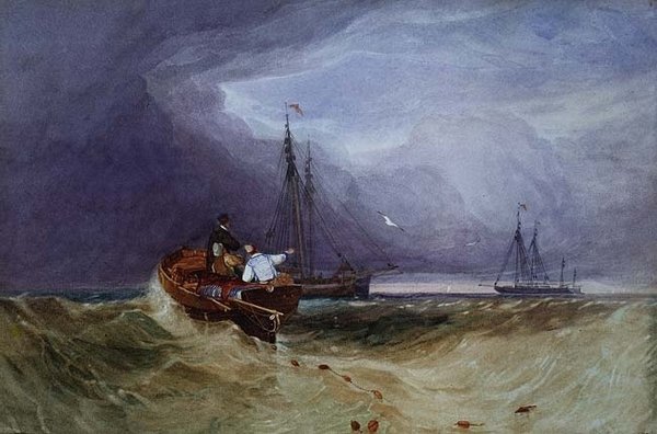 यारमाउथ से मछली पकड़ने की नावें द्वारा जॉन बेच Cotman