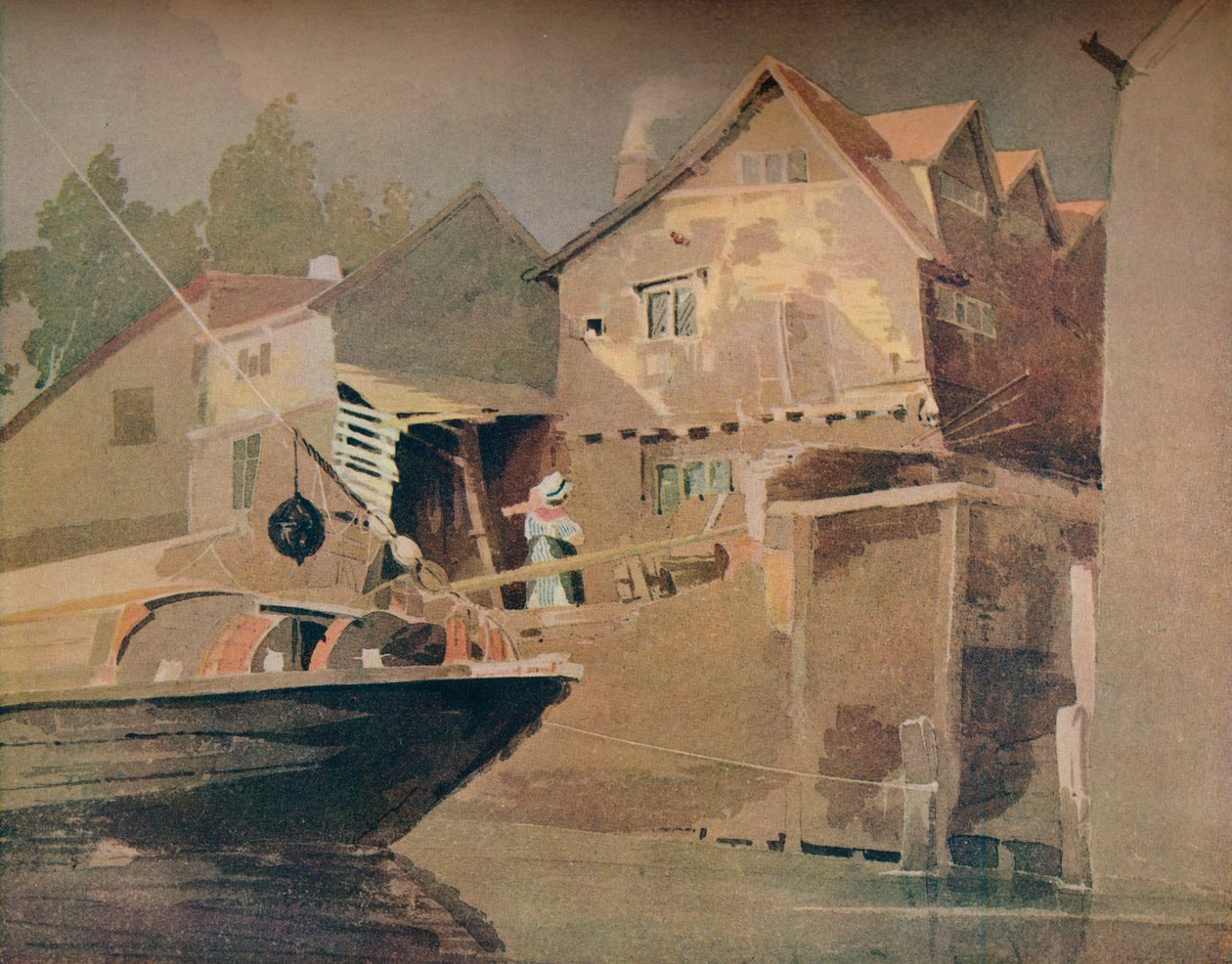 नदी, किंग स्ट्रीट, नॉर्विच, c1800 द्वारा जॉन थर्टल