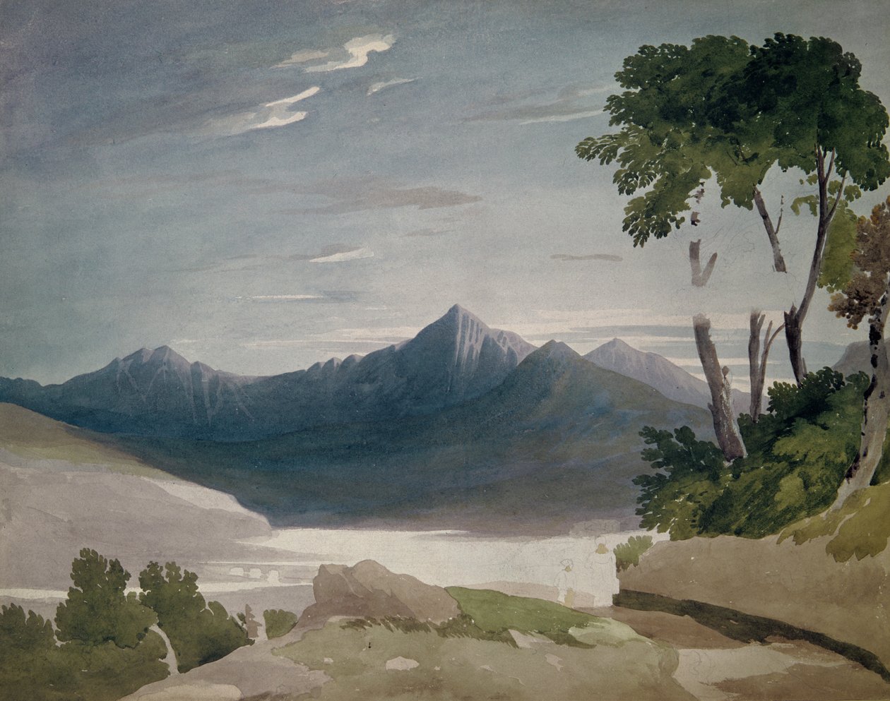 स्नोडन, c.1820 द्वारा जॉन वर्ले
