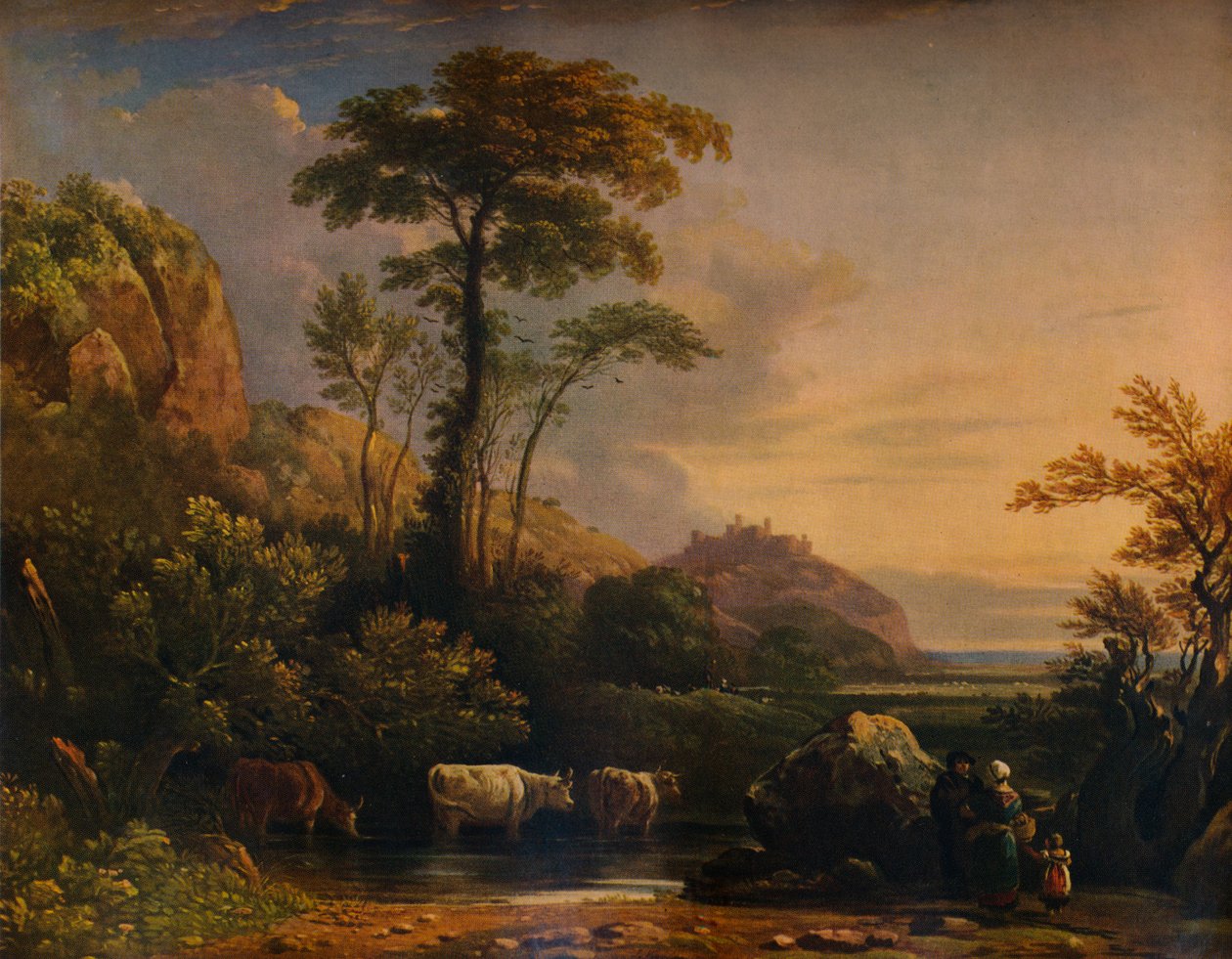 हार्लेच कैसल, 1832, 1938 द्वारा जॉन वर्ली I