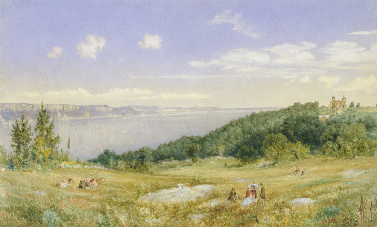 Palisades, ca. 1870। द्वारा जॉन विलियम हिल
