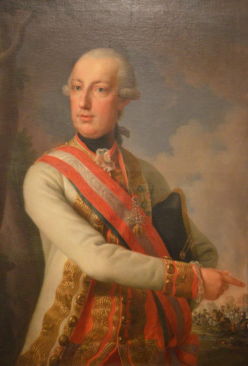 सम्राट जोसेफ II (1741-1790) द्वारा जोसेफ हिकेल