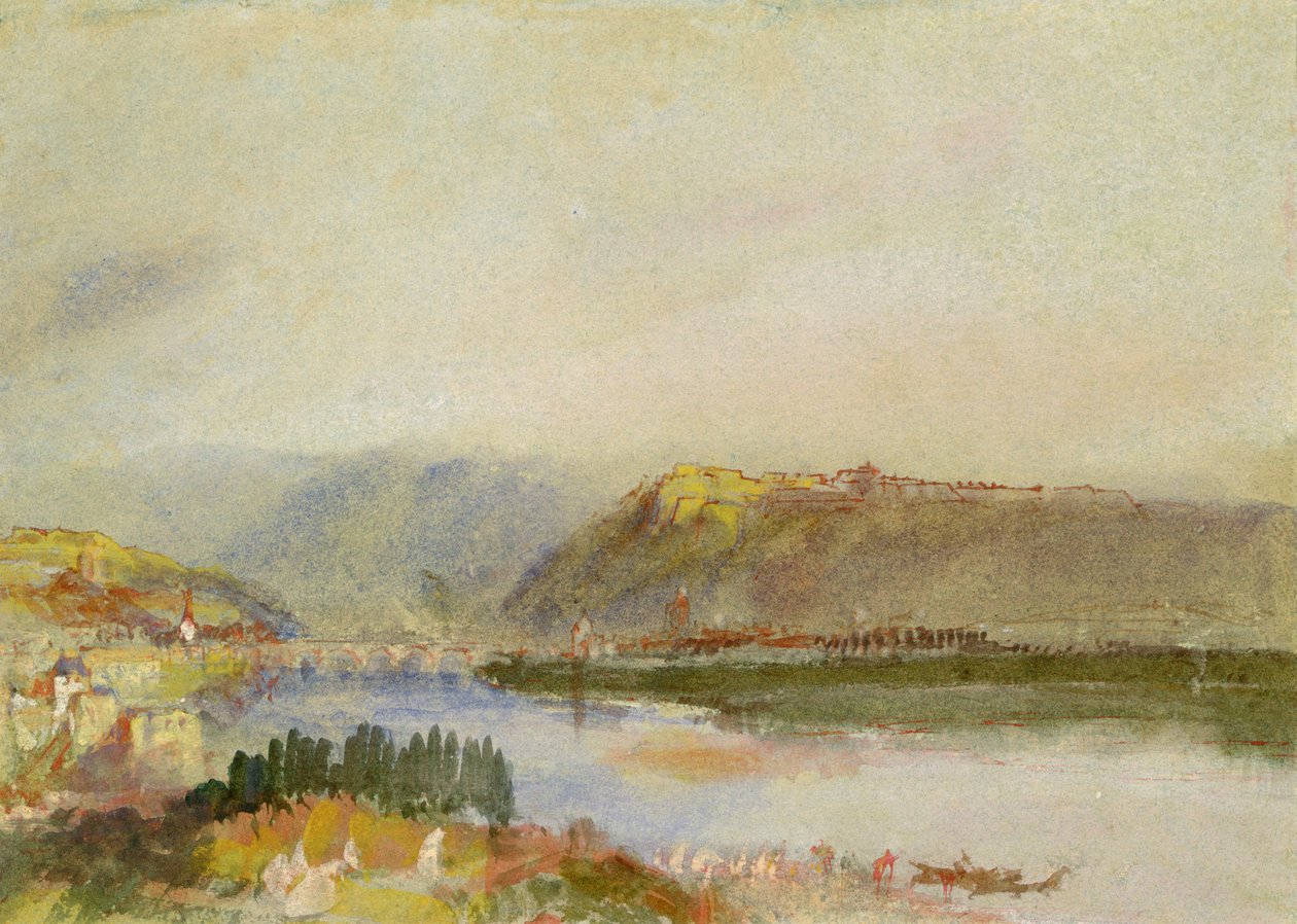 उत्तर से गाद, c.1839 (gouache और wc) द्वारा जोसेफ मैलॉर्ड विलियम टर्नर