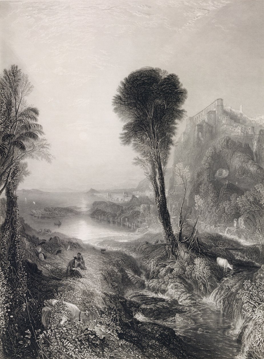 जेम्स टी। विलमोर (1800-63) 1841 द्वारा उत्कीर्ण बुध और अर्गस, (उत्कीर्णन और उत्कीर्णन) द्वारा जोसेफ मैलॉर्ड विलियम टर्नर
