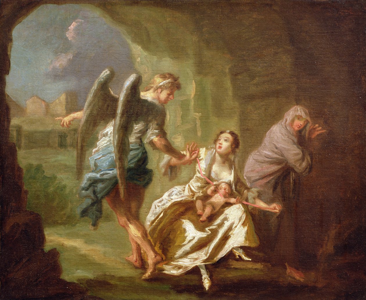 दया के दूत, c.1746 द्वारा जोसेफ हाईमोर