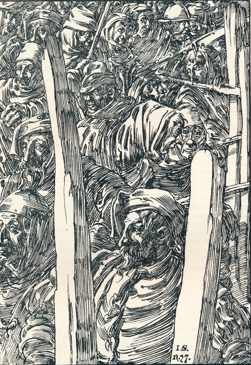 'किसानों का विद्रोह', c1895 द्वारा जोसेफ कास्पर सैटलर