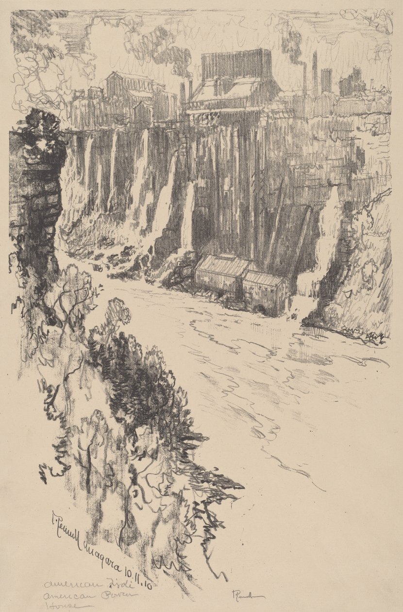 अमेरिकन टिवोली, 1910। द्वारा जोसेफ पेनेल