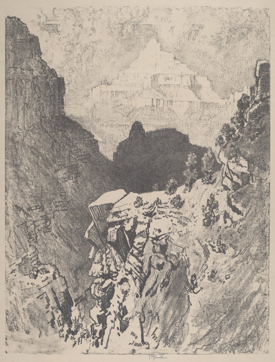 मंदिर, 1912। द्वारा जोसेफ पेनेल
