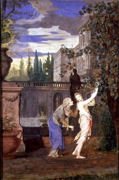 Vertumnus और Pomona द्वारा जोसेफ़ वर्नर