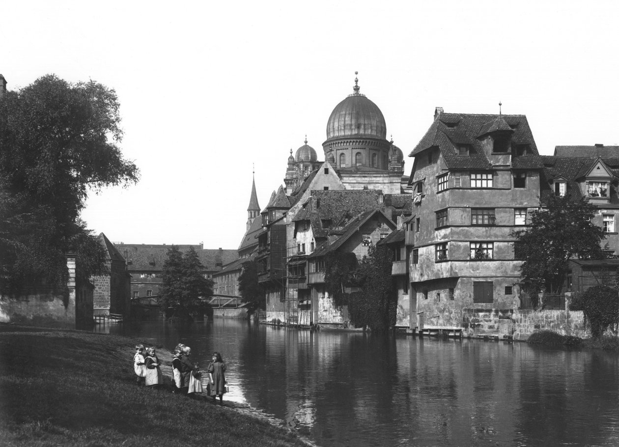 नूर्नबर्ग में आराधनालय, c.1910 द्वारा jousset