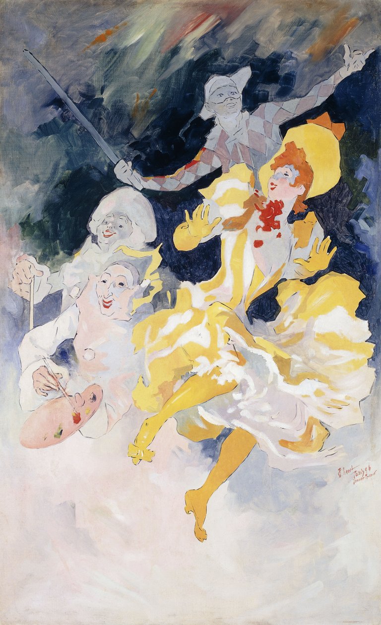 इंद्रधनुष; इंद्रधनुष, c.1894 द्वारा जूल्स चेरी