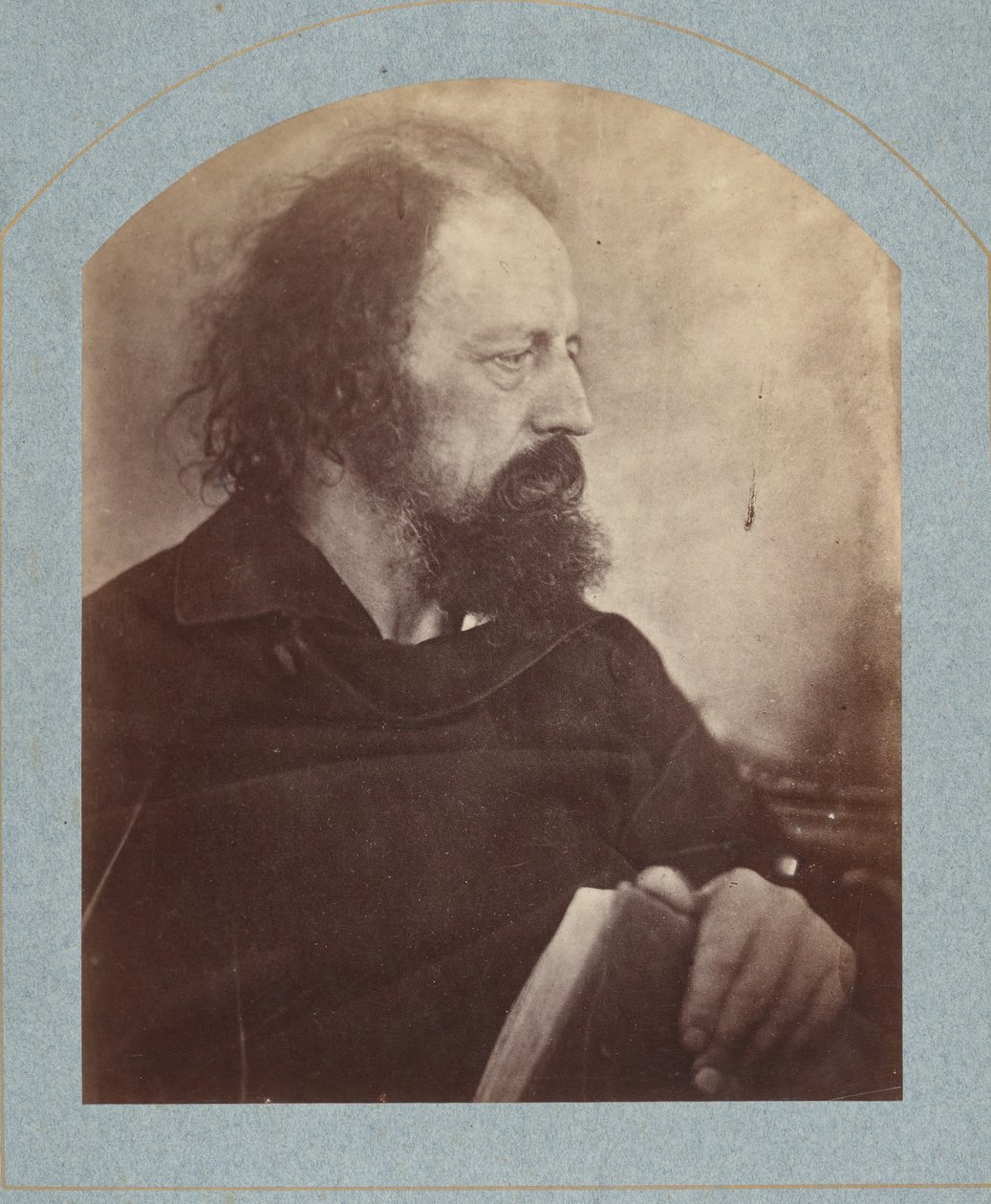 अल्फ्रेड, लॉर्ड टेनीसन, 1865। द्वारा जूलिया मार्गरेट कैमरून