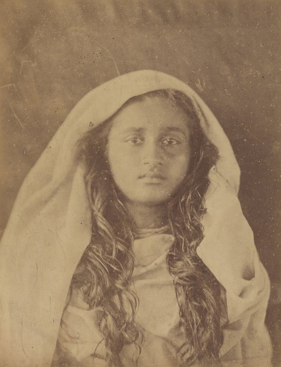 सीलोन की महिला, 1875-79। द्वारा जूलिया मार्गरेट कैमरून
