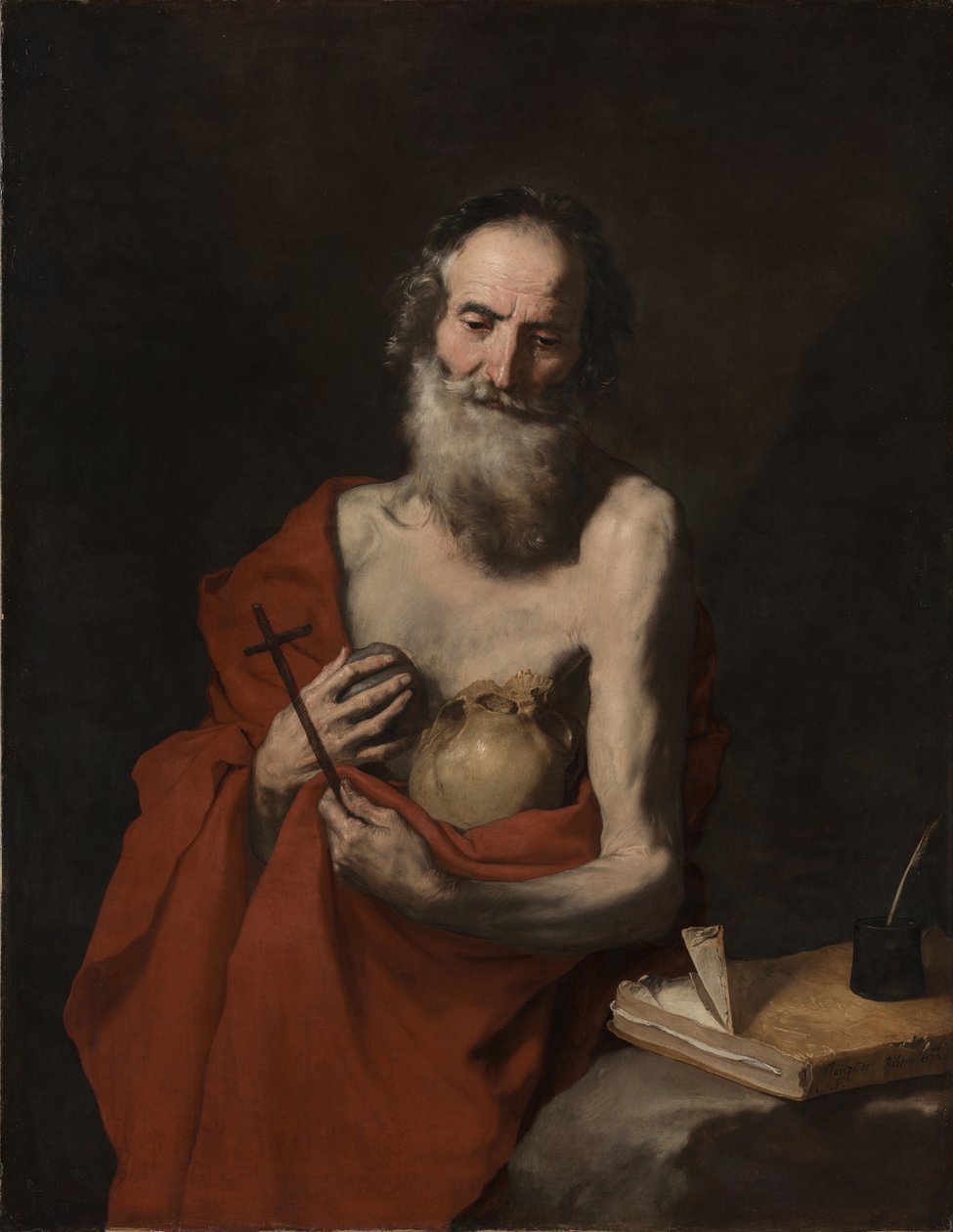 सेंट जेरोम, c.1638-1640 द्वारा जुसेप डी रिबेरा