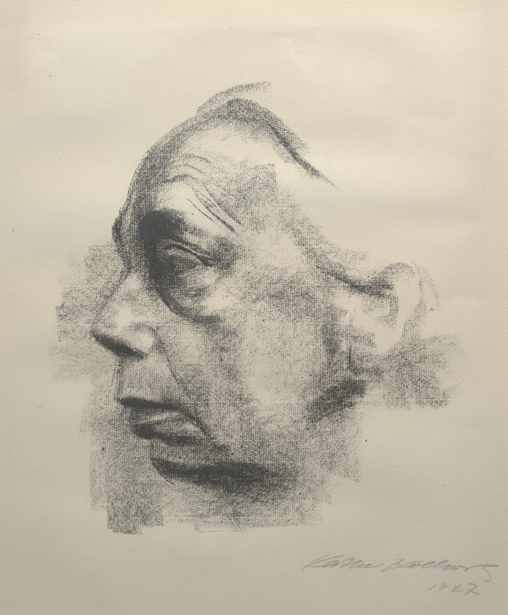 सेल्फ पोर्ट्रेट, 1927 द्वारा कैथ कोलविट्ज़