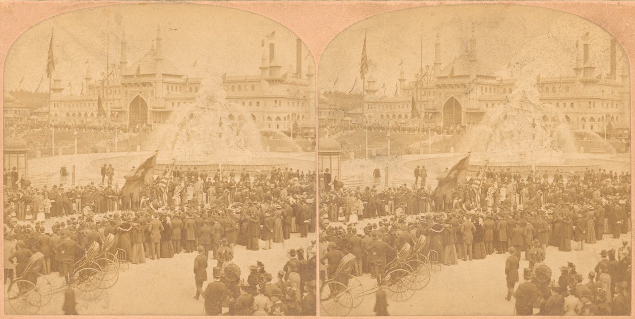 जर्मन दिवस, कैलिफोर्निया मिडविन्टर प्रदर्शनी, 1850-1910। द्वारा किलबर्न ब्रदर्स